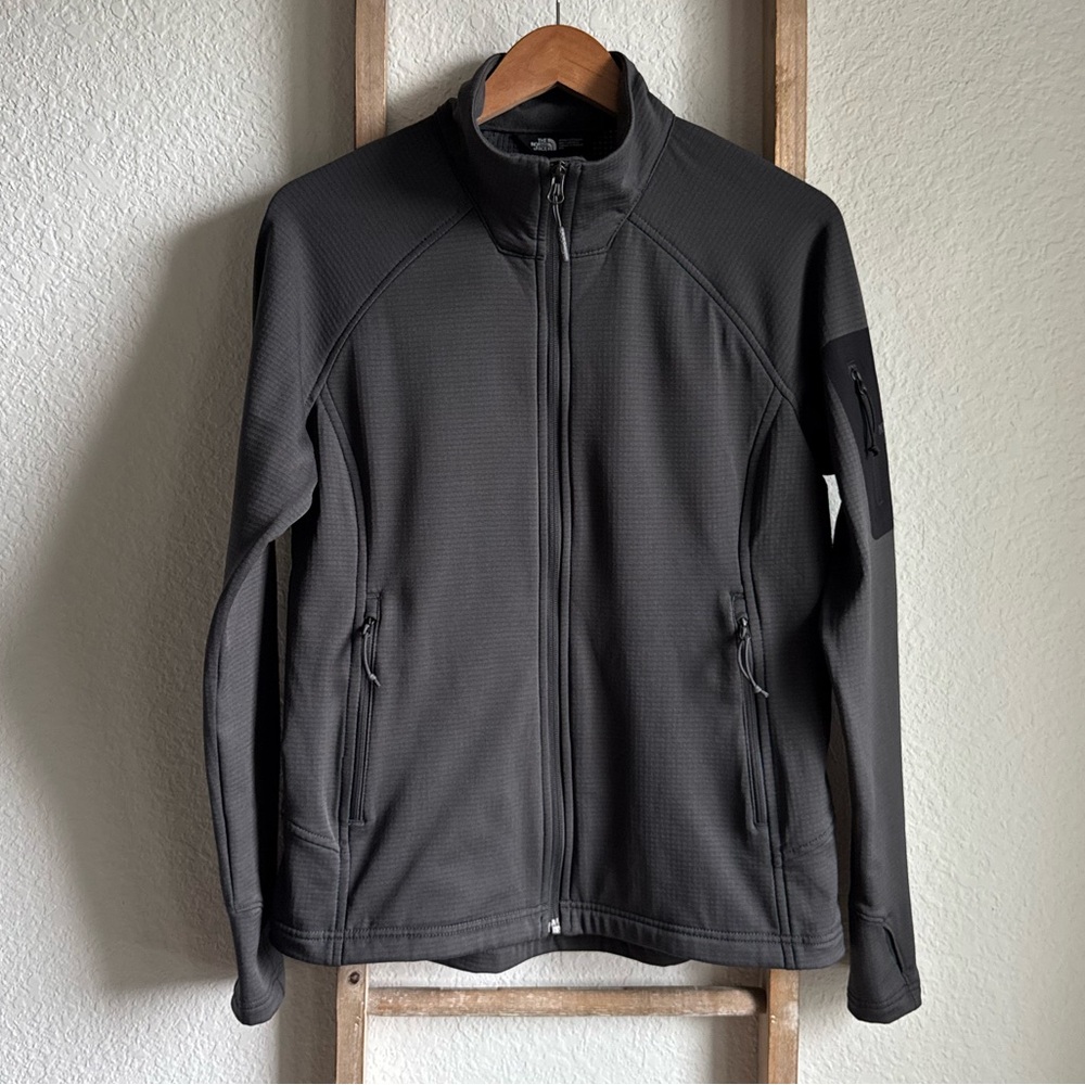 The North Face Ladies' Mountain Peaks Full-Zip Fleece Jacket sz: Med